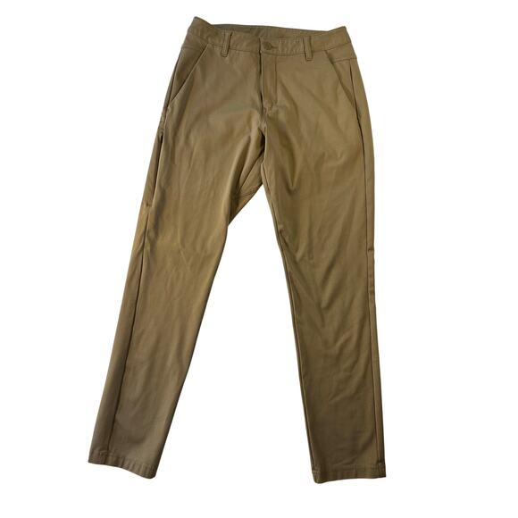 BYLT Everyday Pant 2.0 Slim Fit TAN Size 32 - Picture 1 of 6